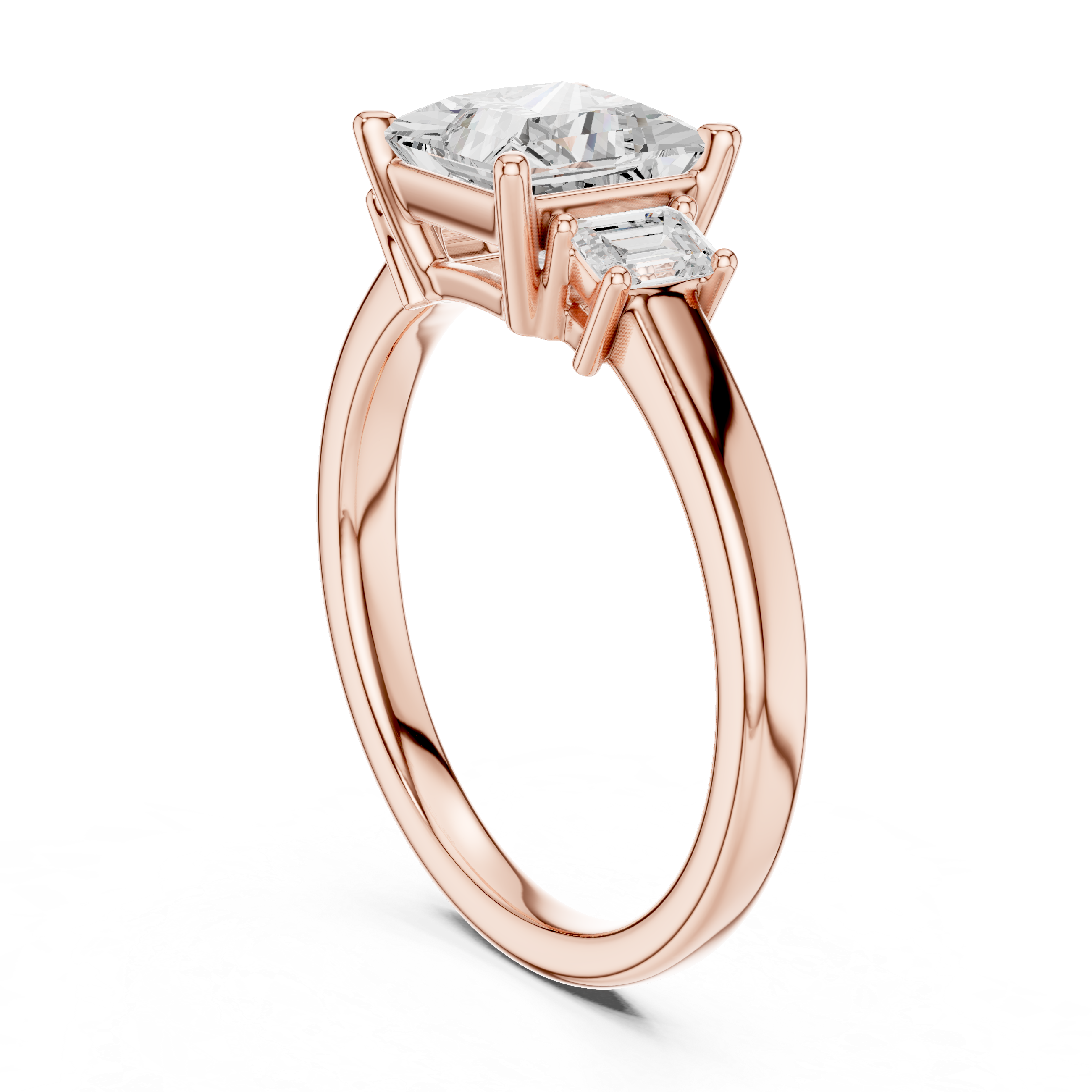 Princess Engagement Trilogy Ring