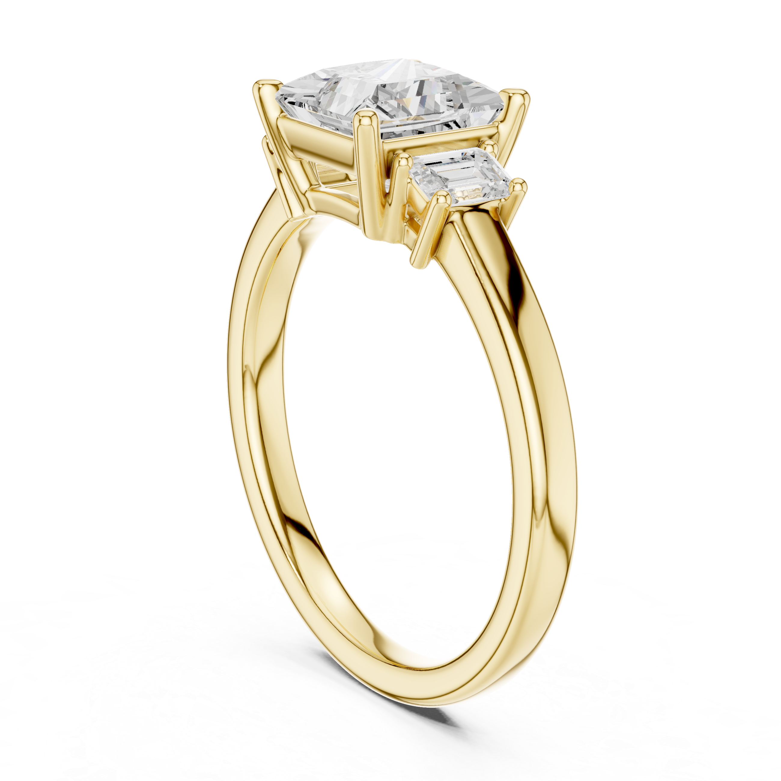 Princess Engagement Trilogy Ring