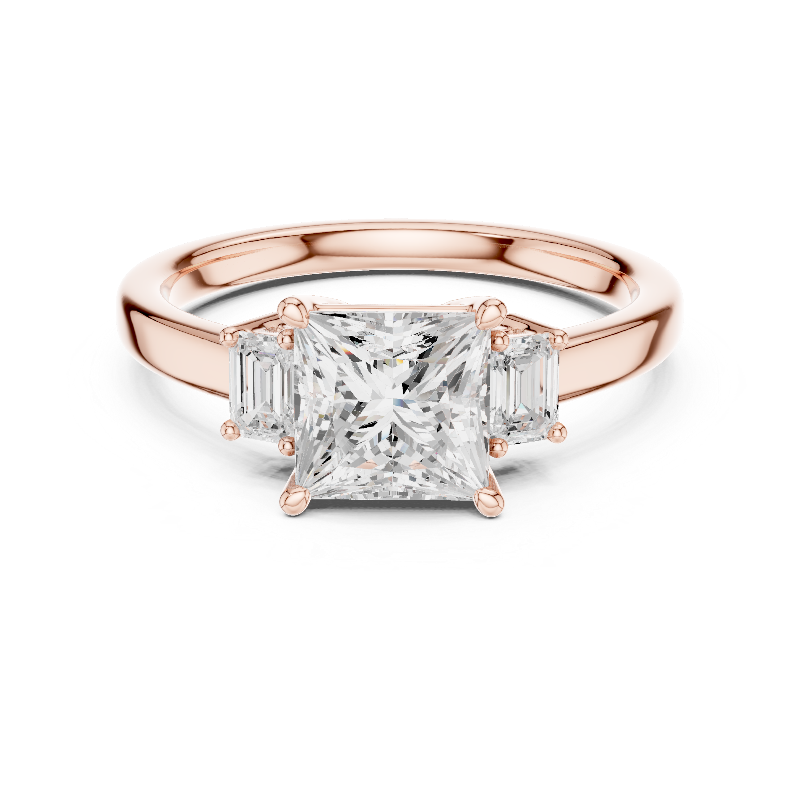 Princess Engagement Trilogy Ring