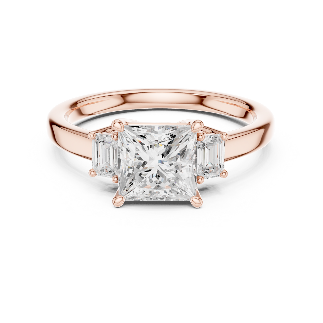 Princess Engagement Trilogy Ring