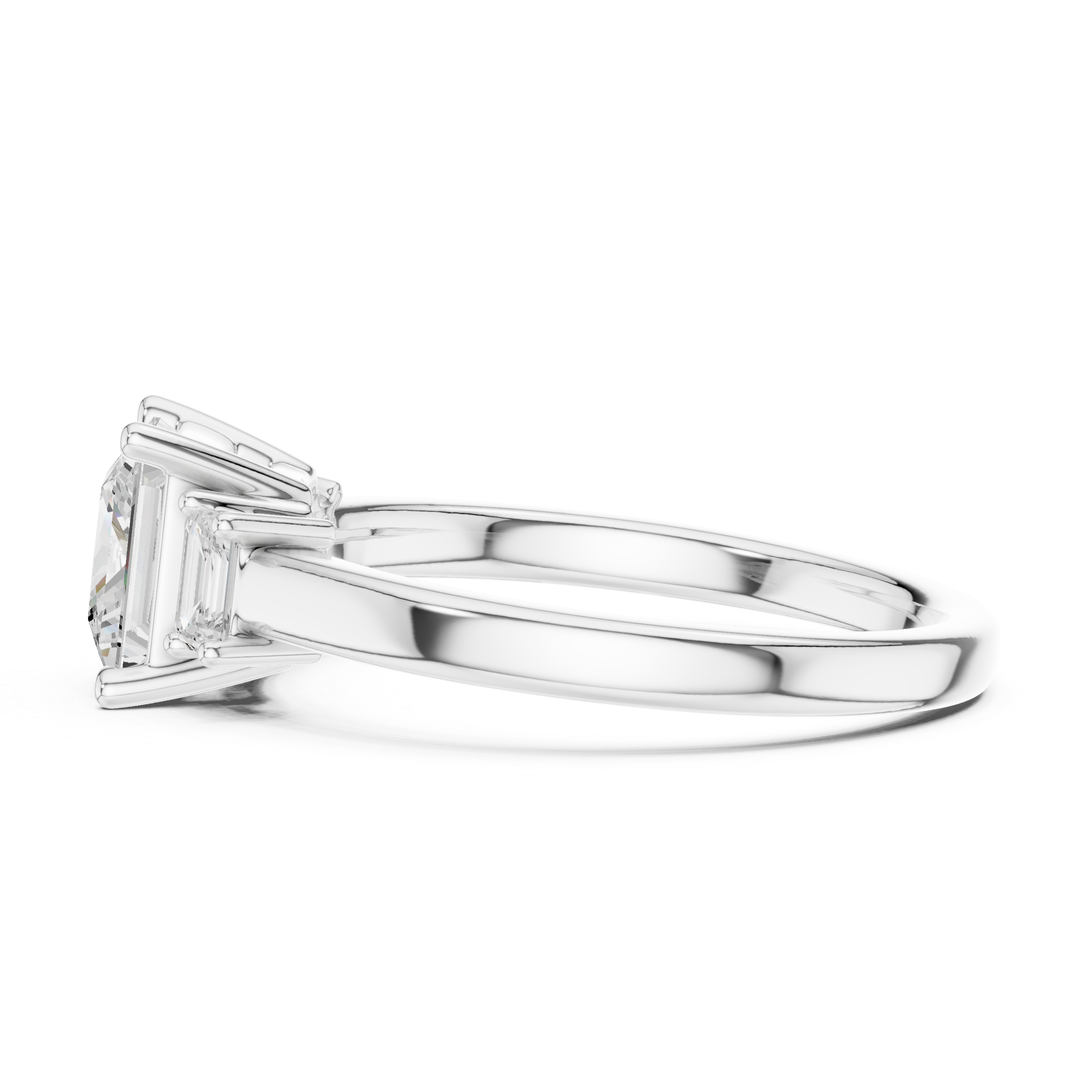 Princess Engagement Trilogy Ring