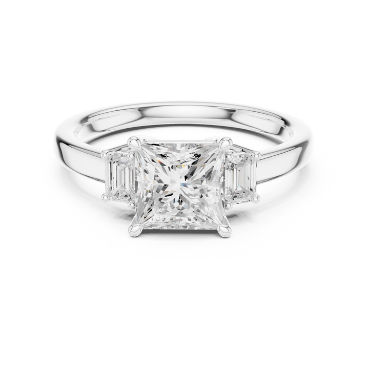 Princess Engagement Trilogy Ring