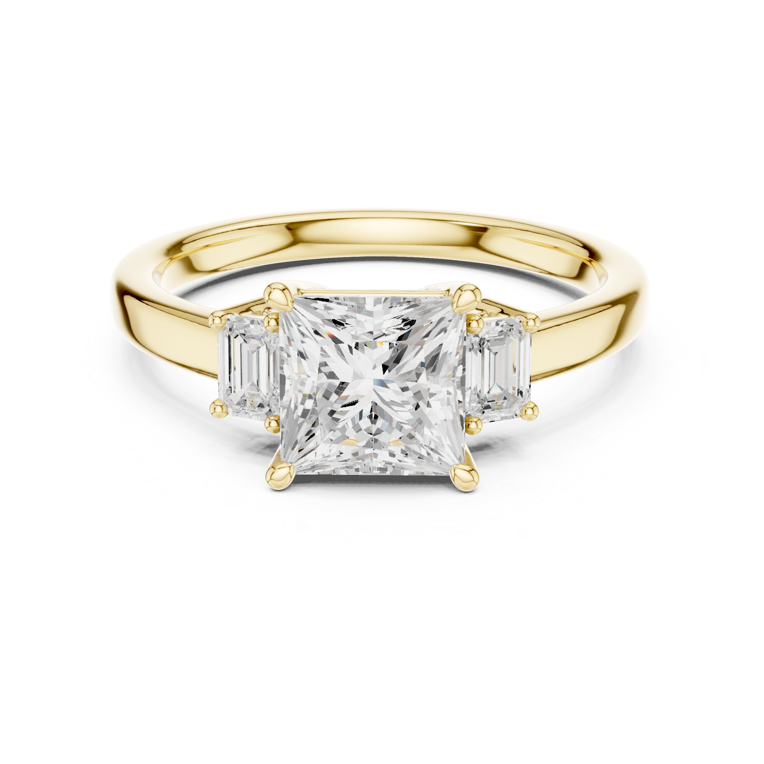 Princess Engagement Trilogy Ring