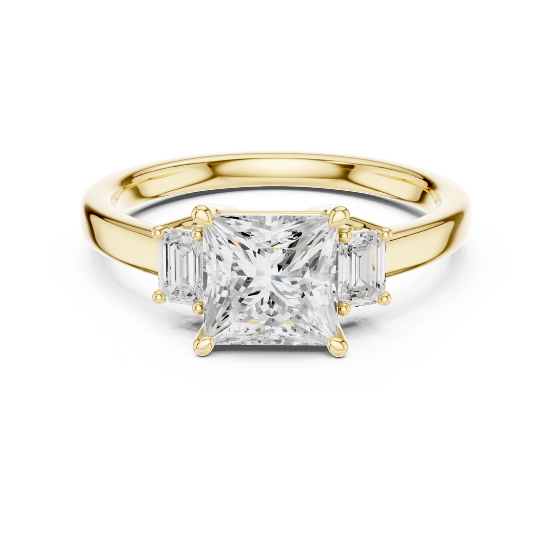 Princess Engagement Trilogy Ring