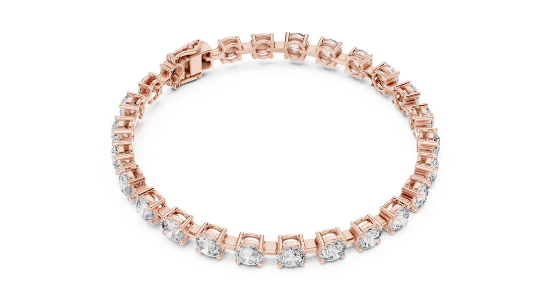 Royal Round Solitaire Line Diamond Bracelet