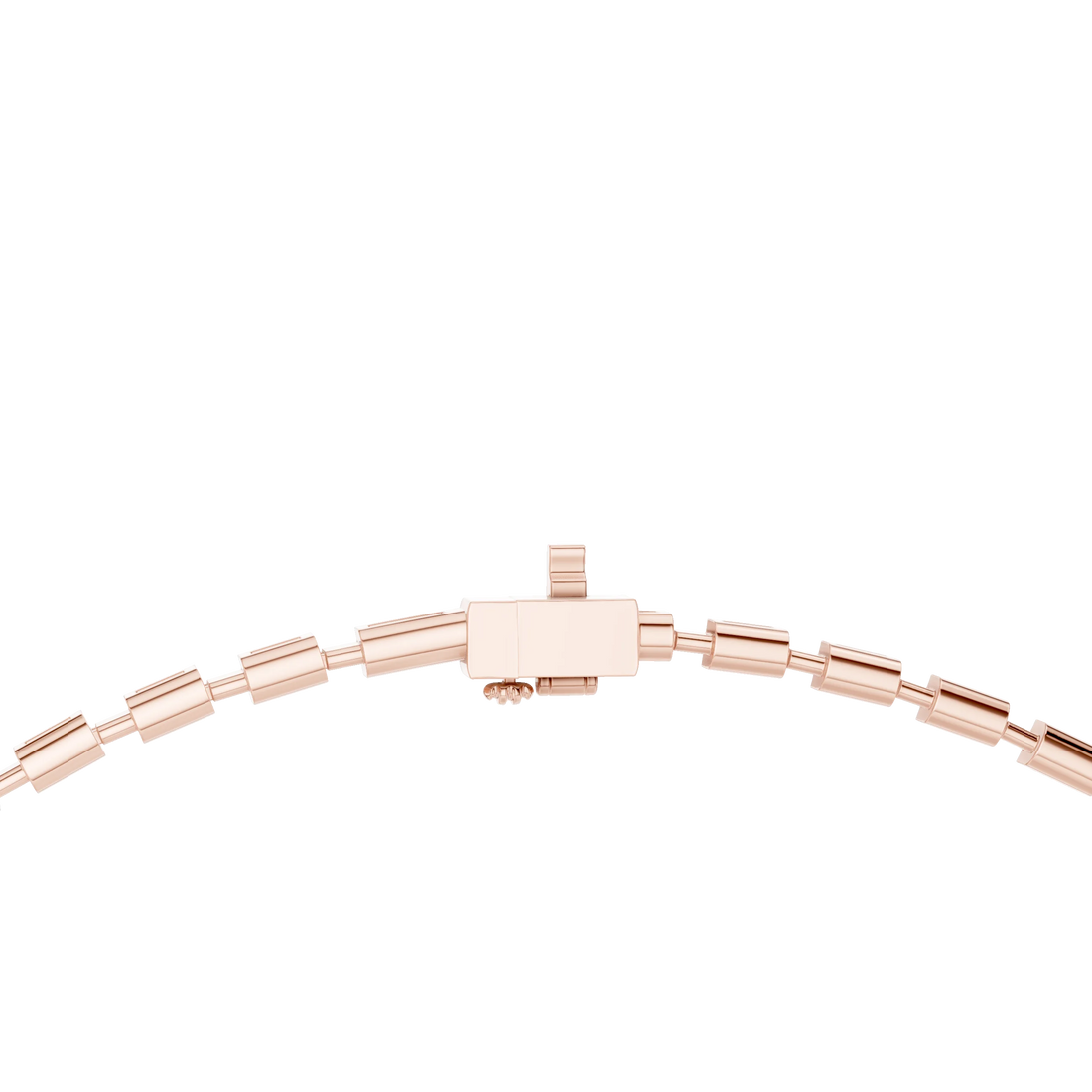 Emerald Diamond Tennis Necklace